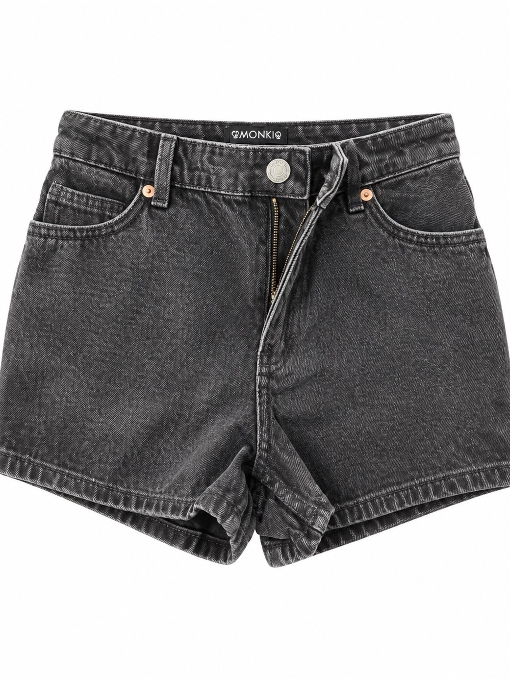 Black Denim Shorts Monki